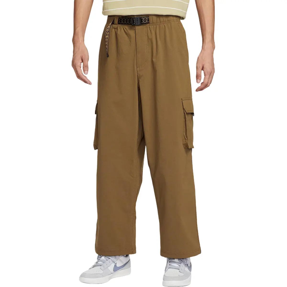 Nike SB Cargo Pants Men's Moss Wood Brown/White Moderate