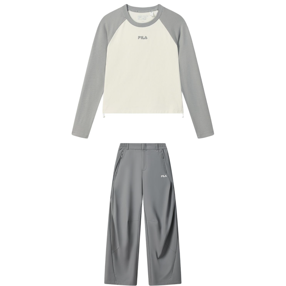 Женский костюм Fila Originale Tracksuit (серый)