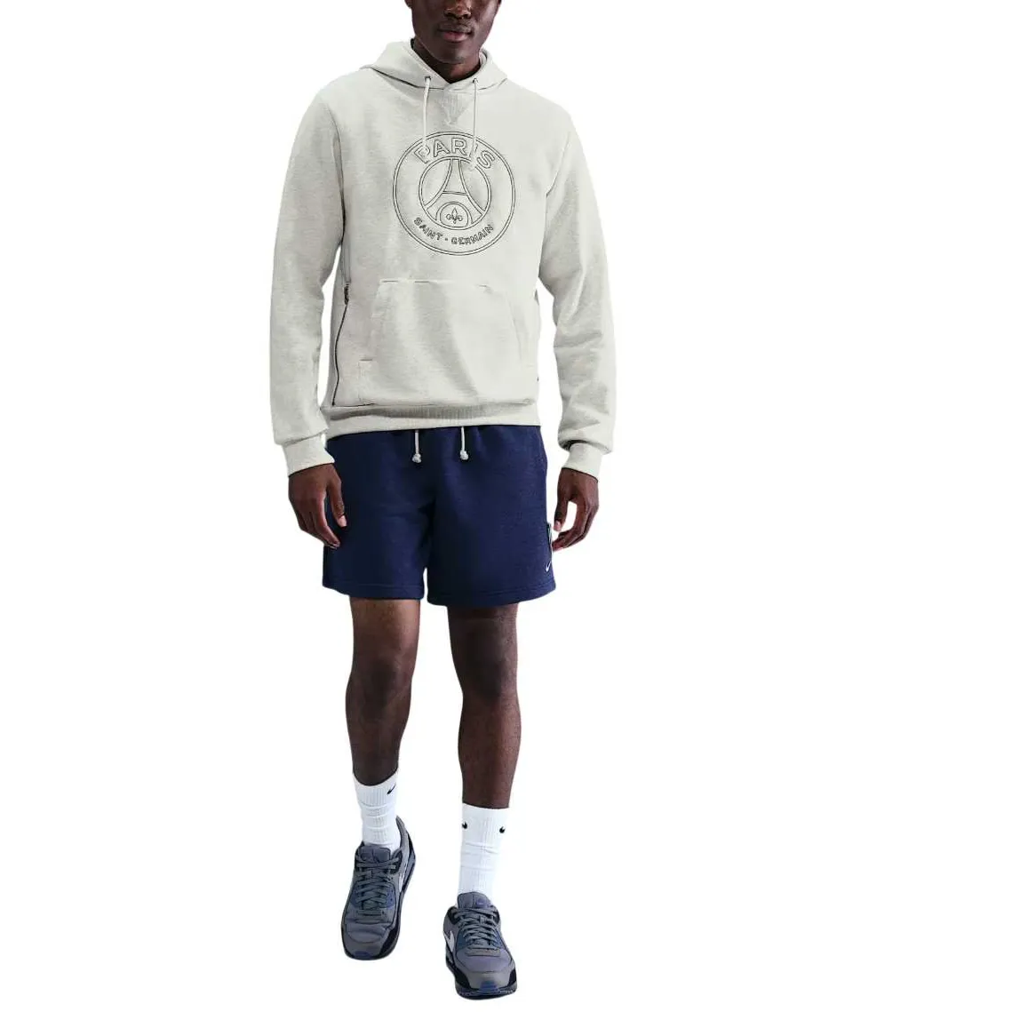 Nike Paris Saint-Germain Standard Issue Men's Nike Dri-FIT Soccer Pullover Hoodie