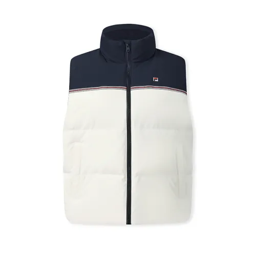 FILA Heritage Down Vest Women's Mist Lotus White