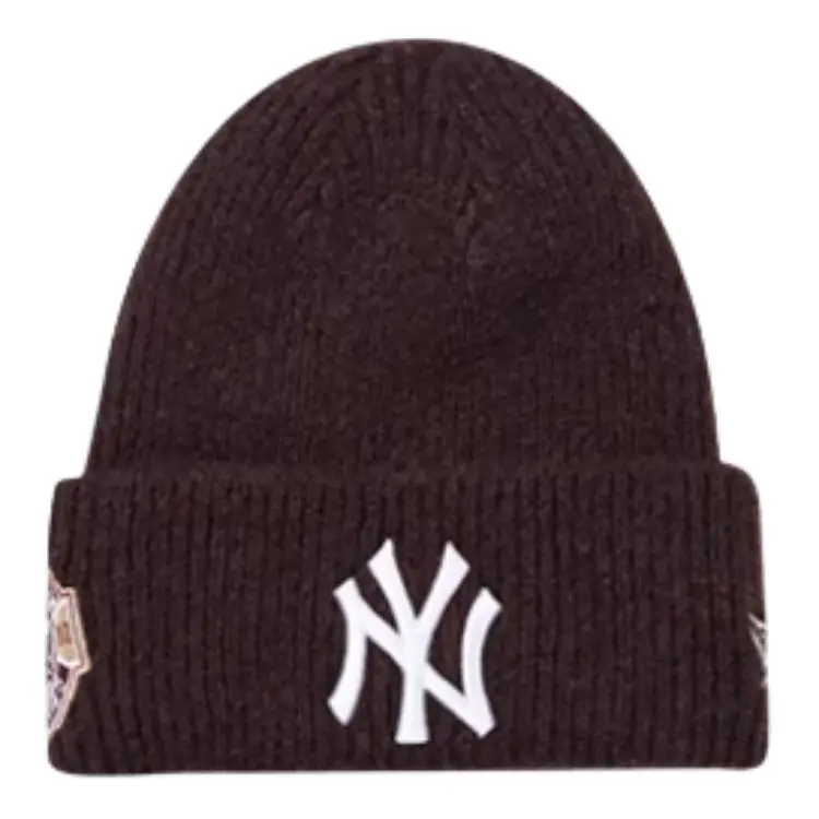 New Era Polyester Beanies Unisex Brown