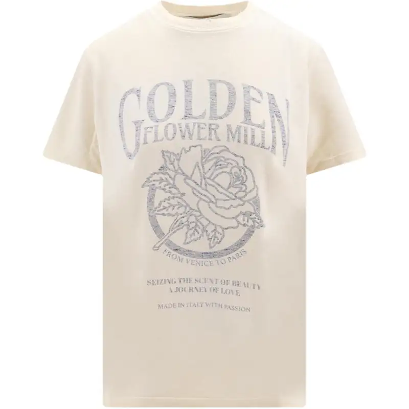 Golden Goose Graphic Printed Crewneck T-Shirt