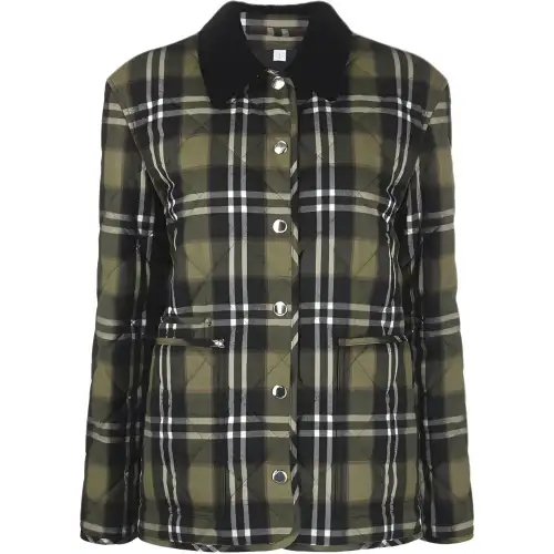 Burberry 2020s quilted check jacket
