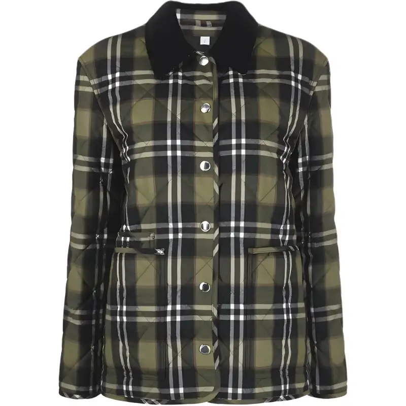 Burberry 2020s quilted check jacket