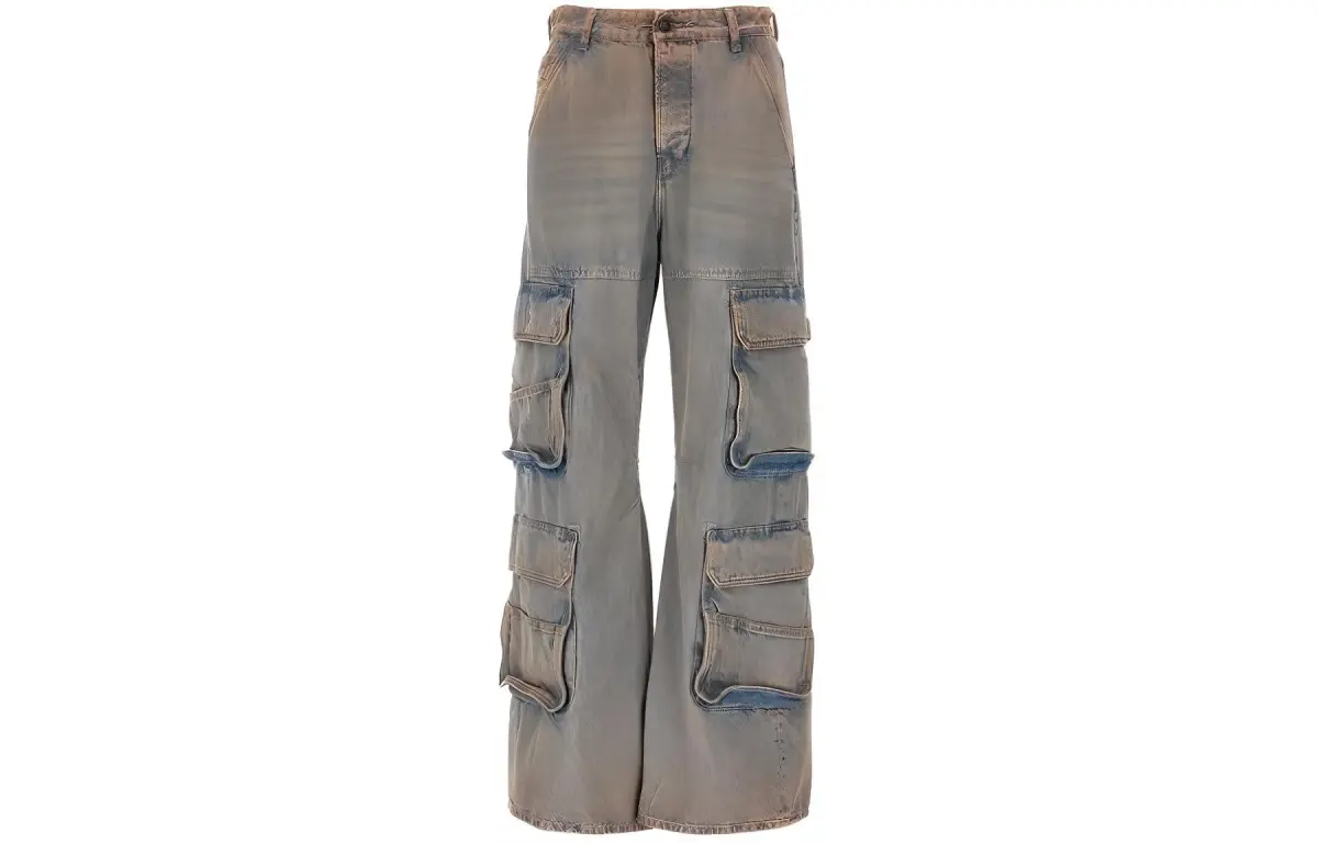 DIESEL Straight Jeans 'Blue'