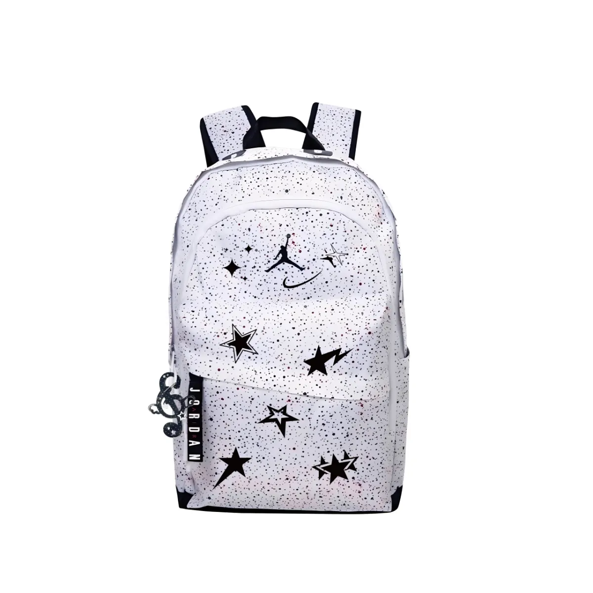 Jordan Polyester Backpack Unisex White