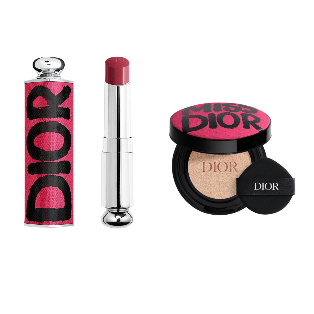 Косметический набор Dior Limited Matte Set (розово-матовый)
