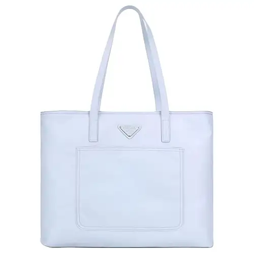 PRADA Nylon Shoulder Bag Women's Cornflower Blue