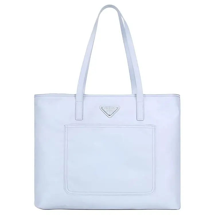 PRADA Nylon Shoulder Bag Women's Cornflower Blue