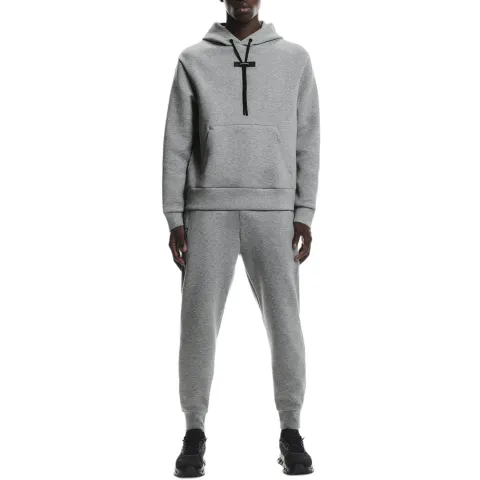 On Sweatshirts Men's Basalt Gray Hooded Moderate Regular