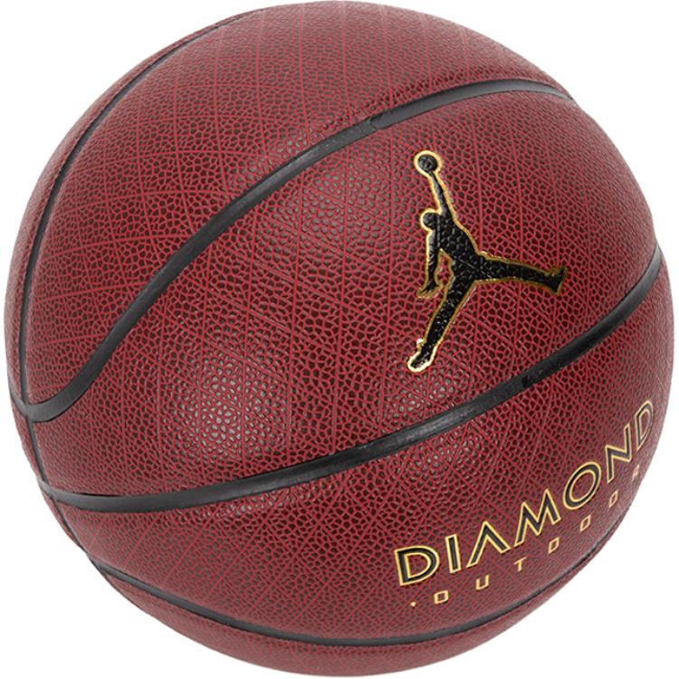 Jordan Artificial Leather Basketball Red Brown Size 7 Training Unisex