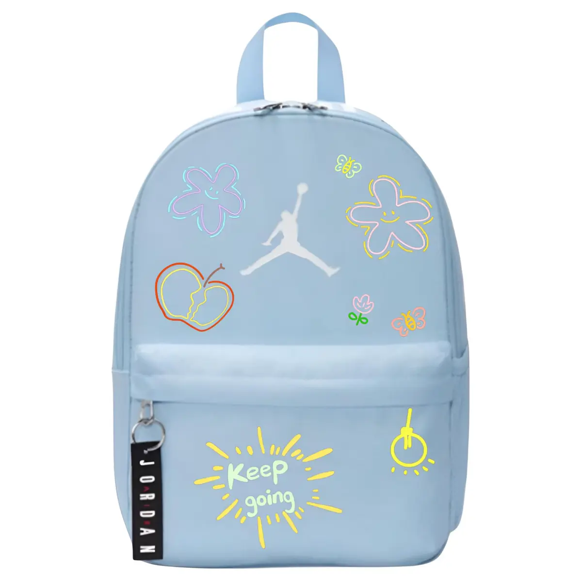 Jordan Polyester Backpack Unisex Blue