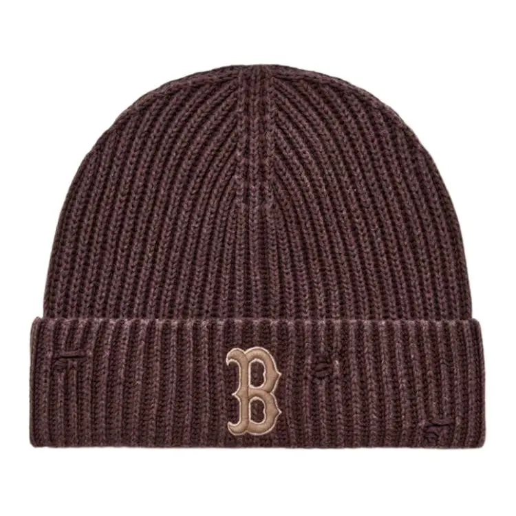 MLB Cotton Beanies Unisex Brown