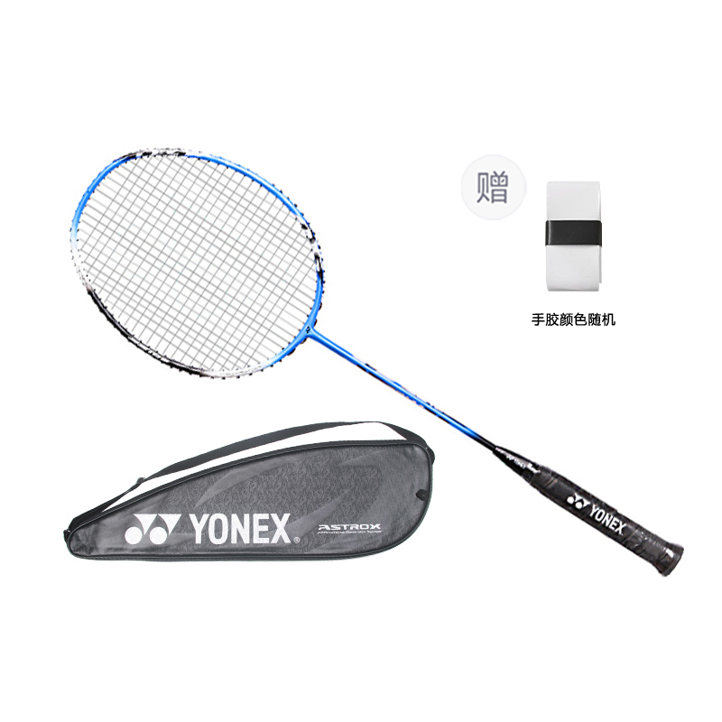 YONEX AstroX AX1 Carbon Fiber+Resin Badminton Rackets Advanced Level 674mm Unisex Strung Blue Black