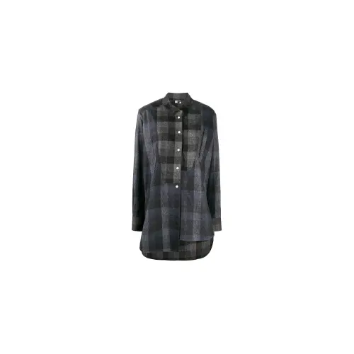 LOEWE Shirts Women's Blue Lapel Moderate