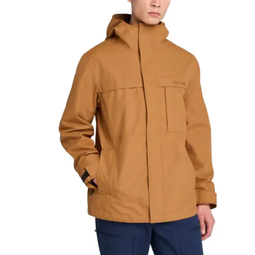 Timberland Jackets Men's Brown Hooded Moderate Other