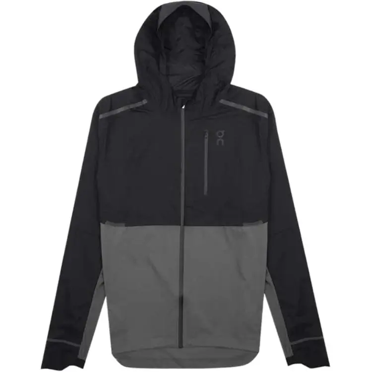 On Weather Jacket Men's Black/Dark Gray