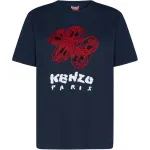 KENZO Graphic Printed Crewneck T-Shirt