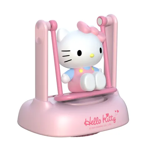Hello kitty, sanrio, perfumed cartoon purple diffuser solar-powered for auto for bedroom, perfume, universal aromatherapy