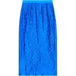 GUCCI SS22 Casual Long Skirt Women's Blue