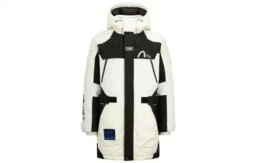 EVISU Down Jacket Men's Multicolor