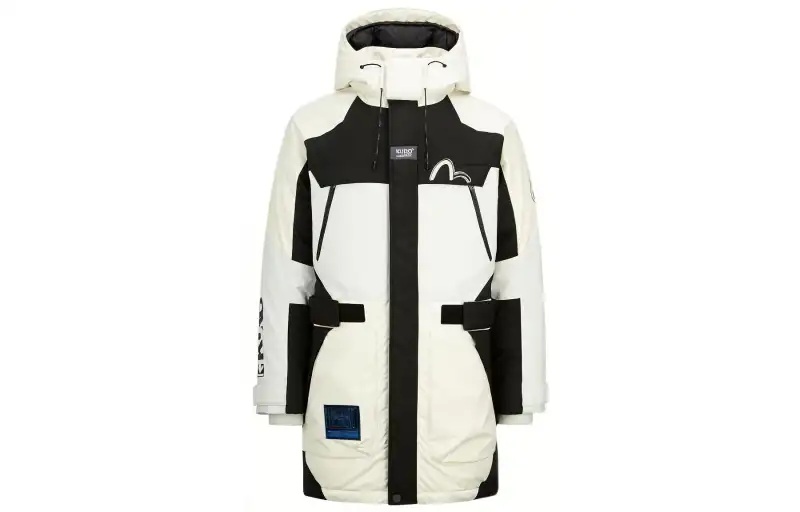 EVISU Down Jacket Men's Multicolor