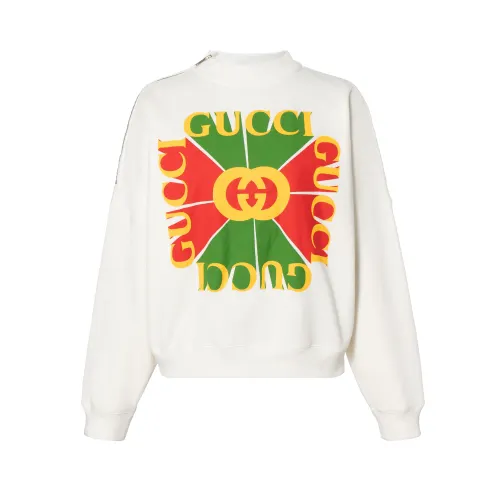 【Previous Season】Vintage logo-appliqué sweatshirt