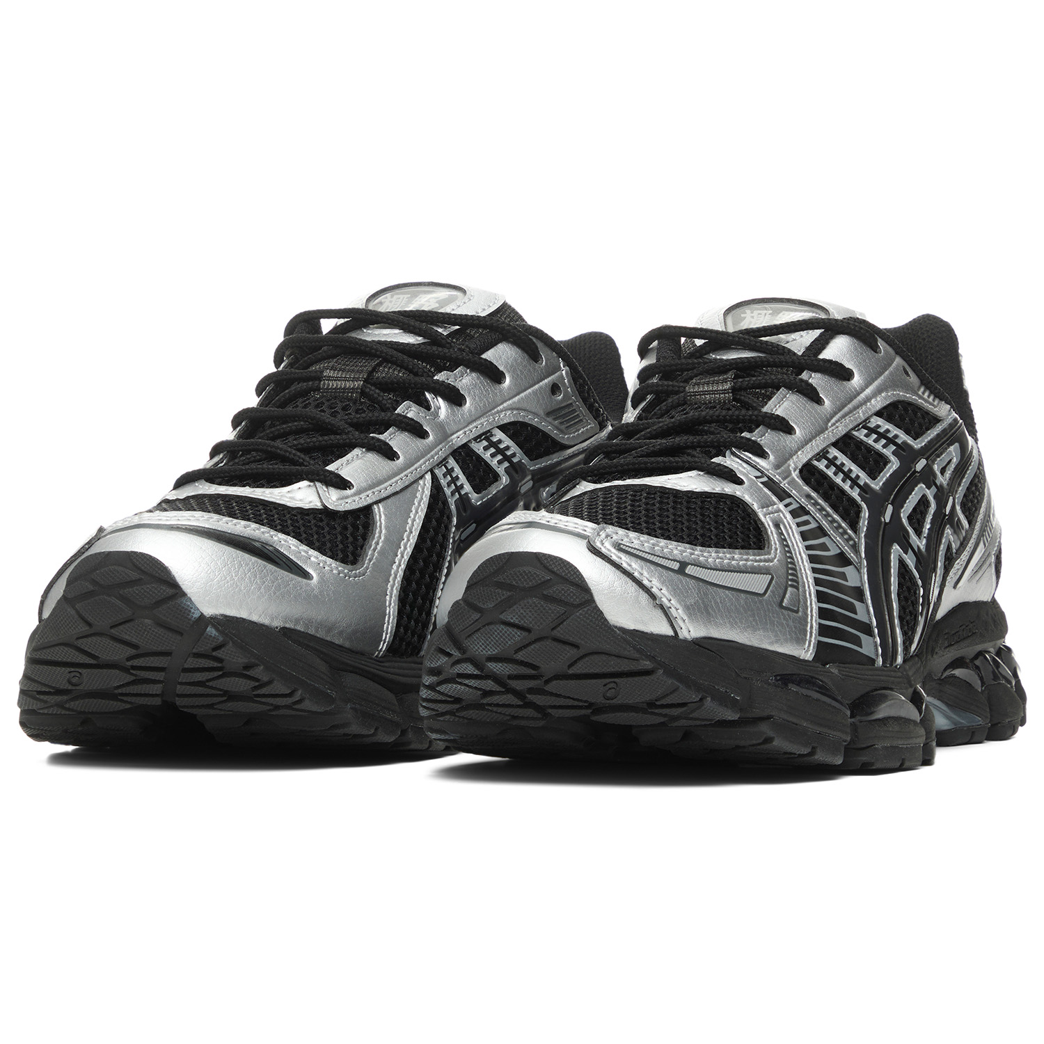 ASICS GEL Kayano 12.1 Low top Casual City Commuting Running Shoes Unisex Silver Black