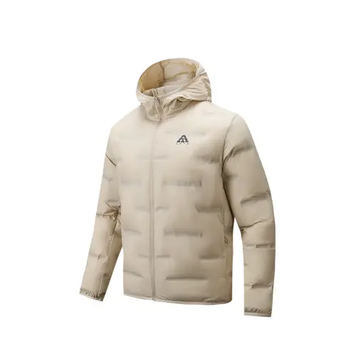 Anta Outdoor Collection Down Jacket Men's Light Smoke Gray