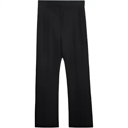 LOEWE Casual Pants Men's Black Moderate Straight Fit Pants