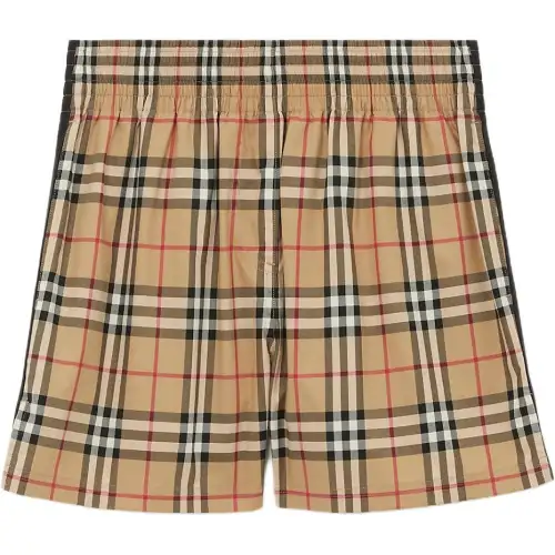 Burberry Vintage Check pattern Cotton Shorts