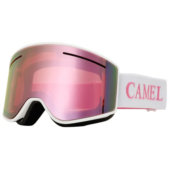 CAMEL Asia Version Anti fog Snap Buckle Unisex Ski Goggles