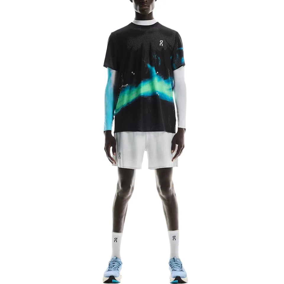 On Pace FW25 Running Shorts Men's Glacier Gray