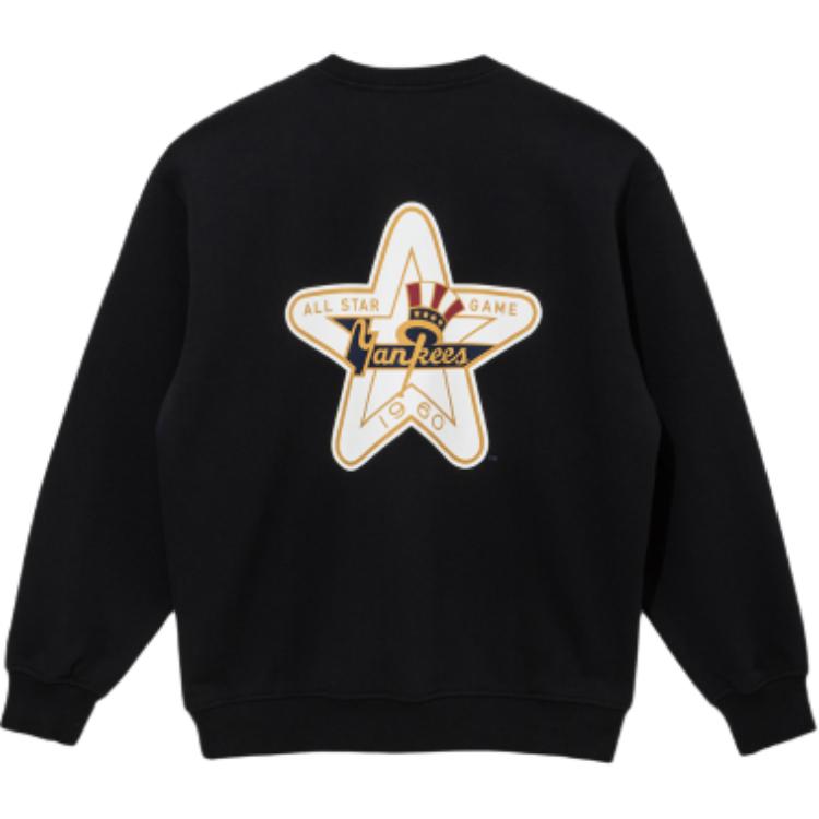 Мужское худи New New Era FW25 Man-to-Man MLB (черное)
