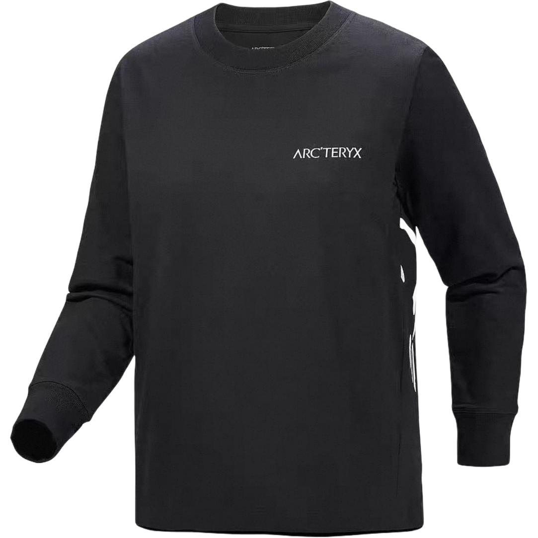 Женская футболка Arcteryx KRAGG COTTON BIRD CREW LS (черная)