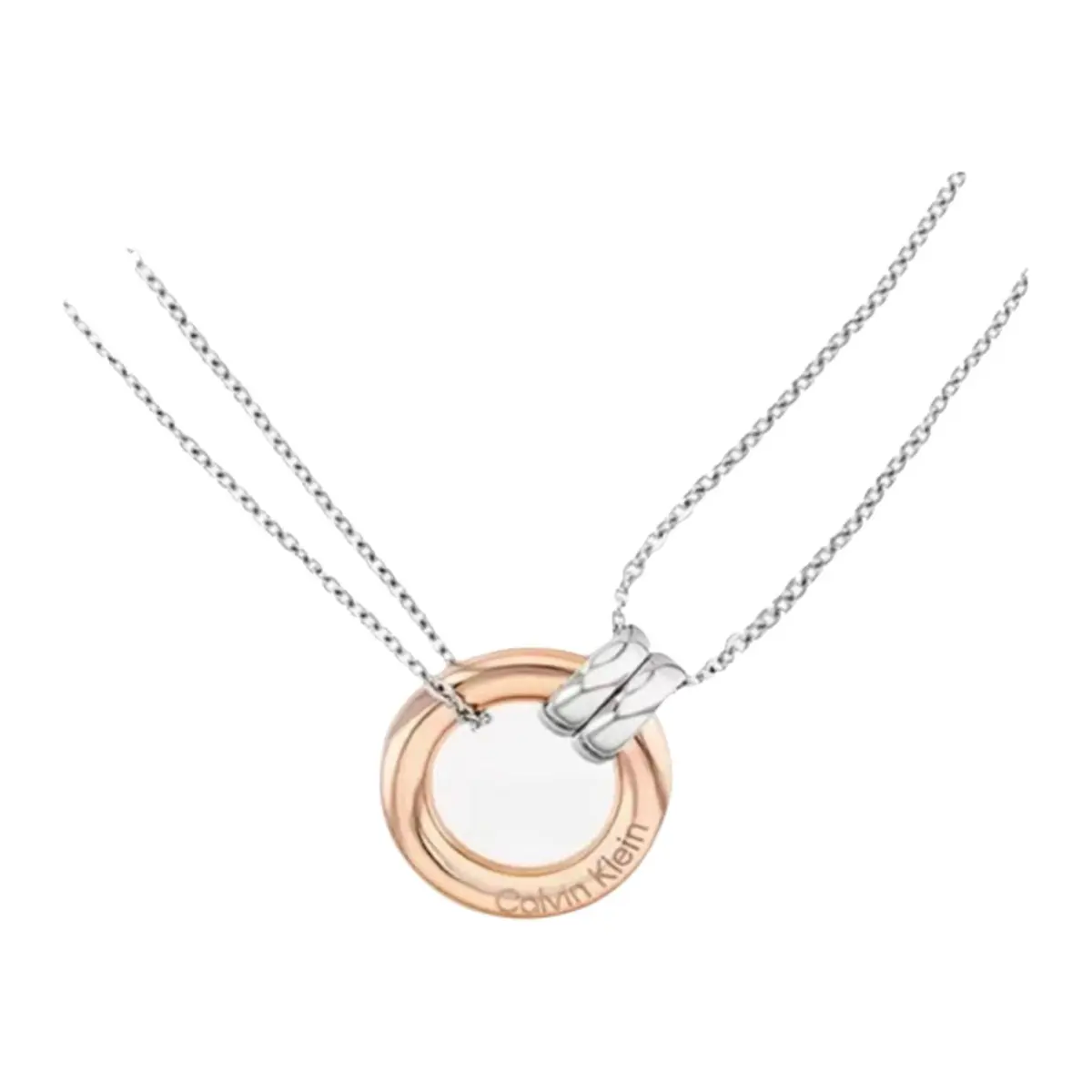 CALVIN KLEIN 316L Stainless Steel Instagram Style, Niche Luxury, Trendy, Premium Aesthetic Versatile, Necklace Women's