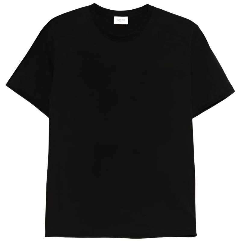 Мужская футболка SAINT SAINT LAURENT FW25 T (черная)