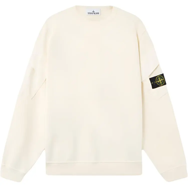 STONE ISLAND Logo Patch Crewneck Sweatshirt