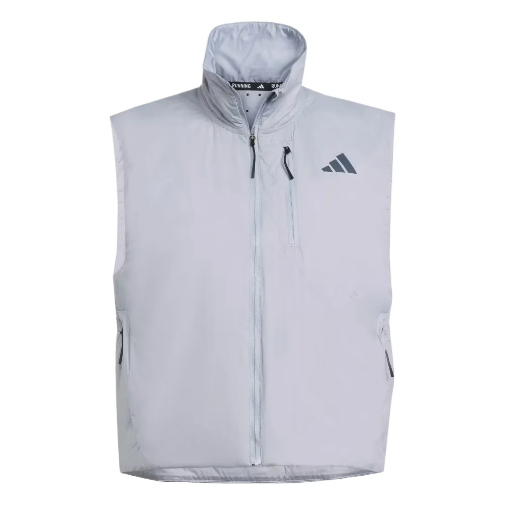 Adidas CLIMAWARM Vests Women's Gray Stand Collar Moderate Other
