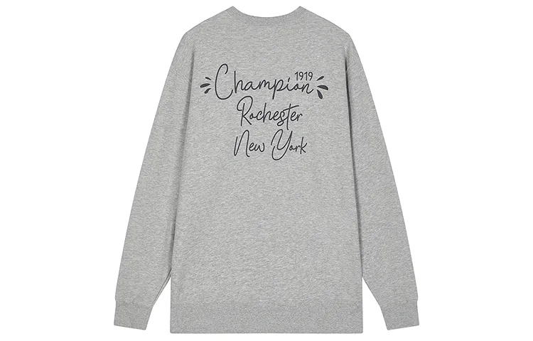 Champion Sweatshirts Unisex Crew Neck Moderate Regular