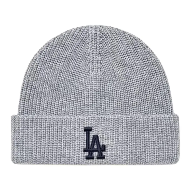 MLB Polyester Acrylic Wool Nylon Beanies Unisex Gray