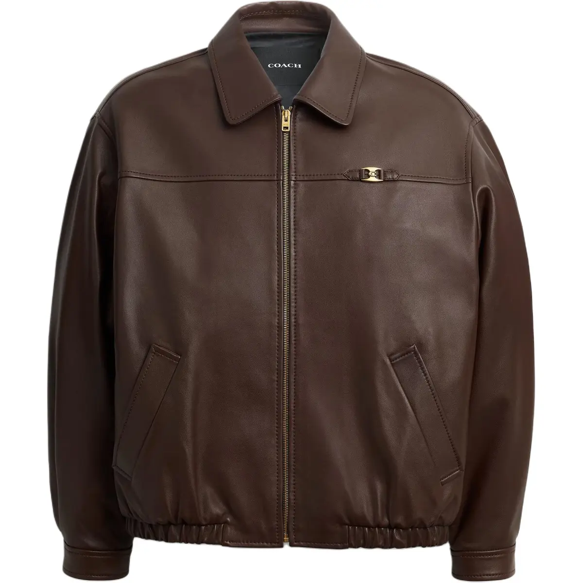 COACH FW25 Leather Jacket Women's