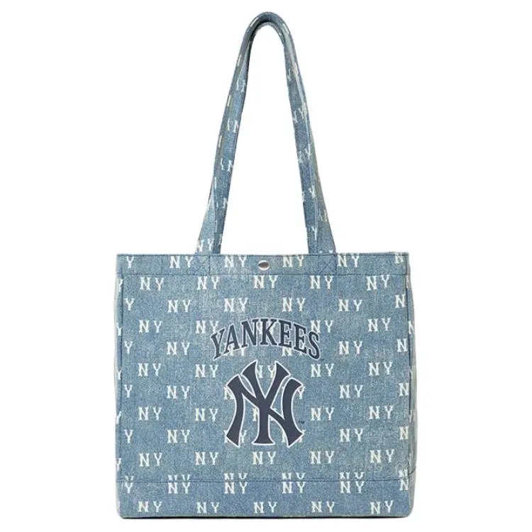 MLB Cotton Polyester Shoulder Bag Unisex Indigo
