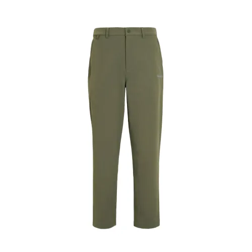 Timberland Casual Pants Men's Green Moderate Straight Fit Pants