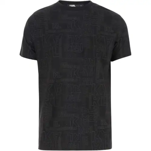 KARL LAGERFELD / Karl Lagerfeld Jeans Logo-print Cotton T-shirt