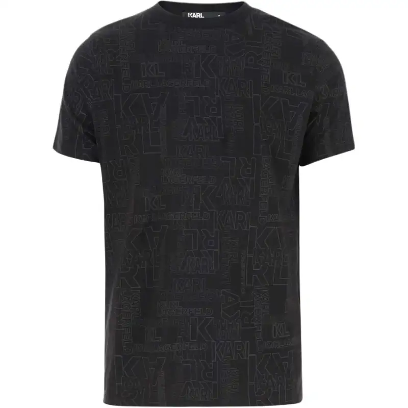 KARL LAGERFELD / Karl Lagerfeld Jeans Logo-print Cotton T-shirt