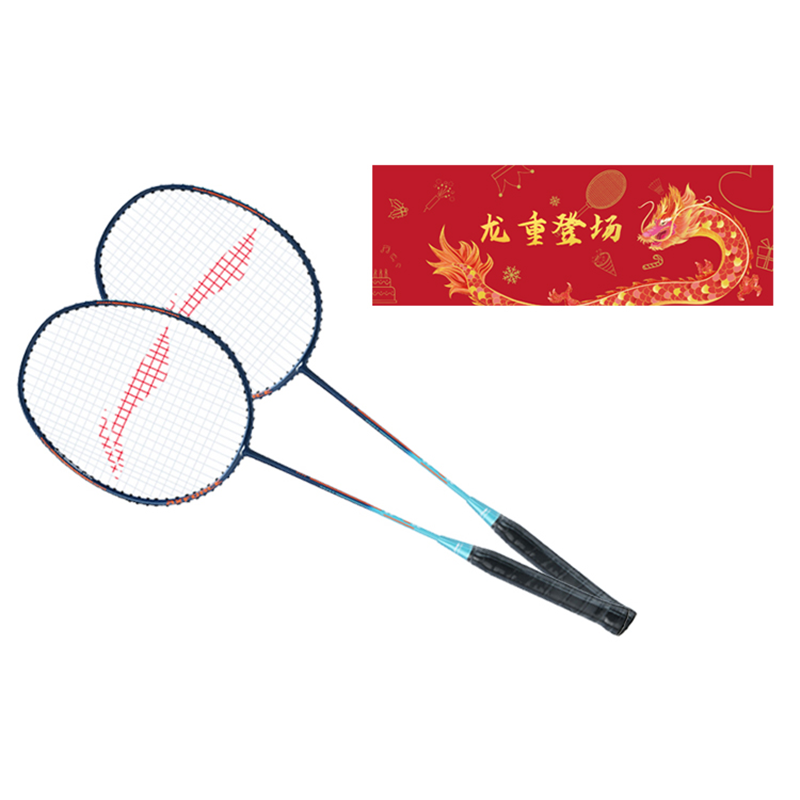 Li Ning Thunder 08 Aluminum Alloy Badminton Rackets Control Type All around Defense Advanced Level