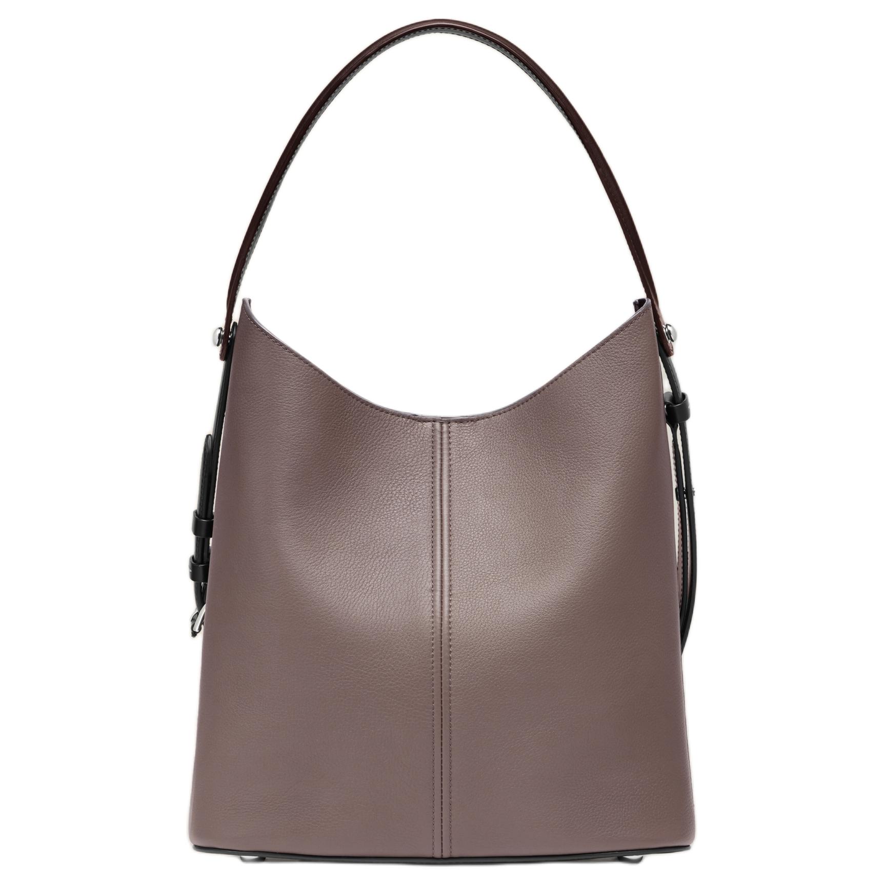Женская сумка Maison Margiela Dress-age Hobo (коричневая) — фото 3