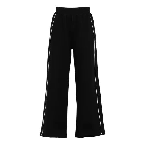 Reebok Casual Pants Women's Black Moderate Wide Leg Pants