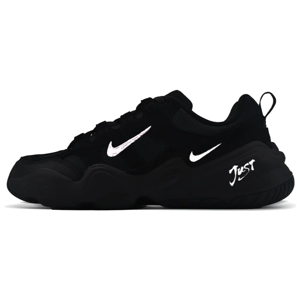 Nike Tech Hera Abrasion Resistant Abrasion Resistant Low top Casual Shoes Unisex Black White